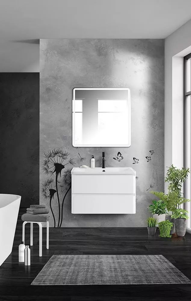 

Комплект мебели BelBagno Albano 90 белый