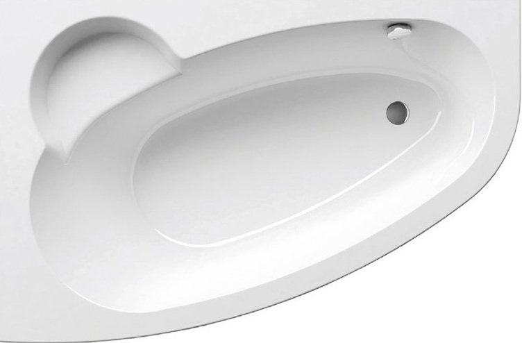 Акриловая ванна Ravak Asymmetric 150x100 см (C441000000), цвет белый - фото 1