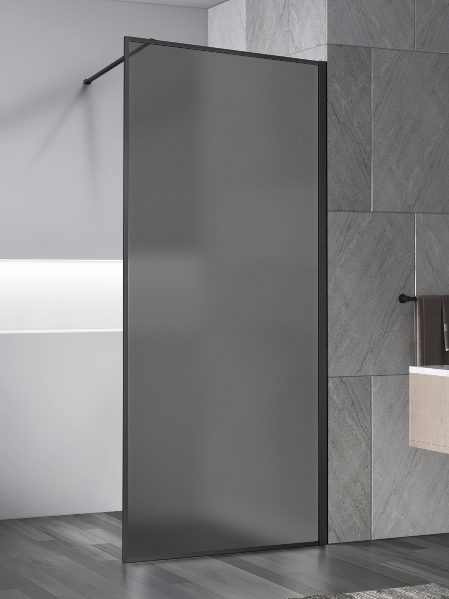 

Душевая перегородка Vincea Walk-in HP Art VSW-1HP900GFB 90x200 см, профиль матовый черный, стекло матовое тонированное