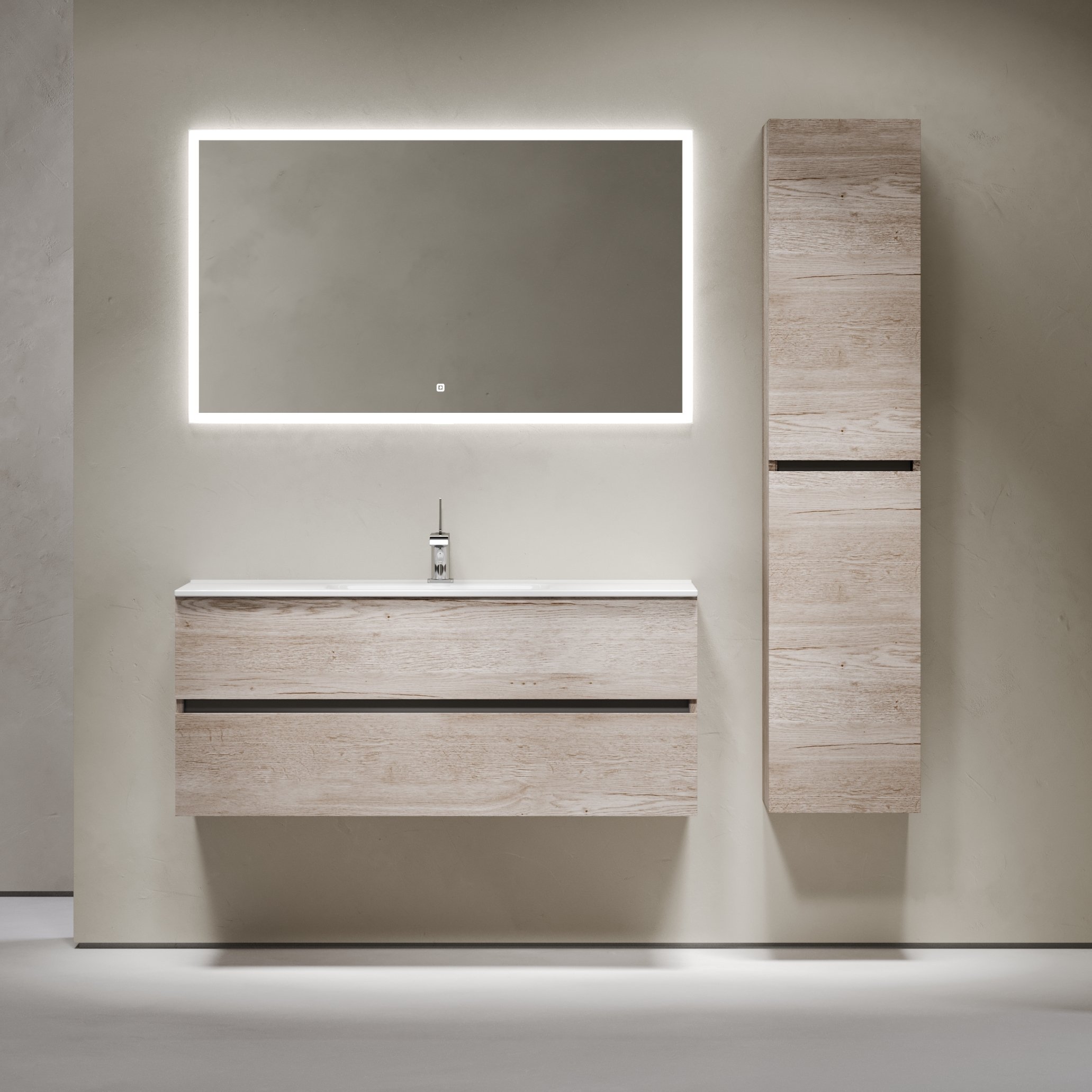 

Мебель для ванной комнаты Sancos Urban 120 см дуб галифакс натуральный