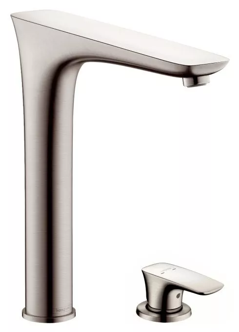 

Смеситель для кухонной мойки Hansgrohe черный металлик (15812800)