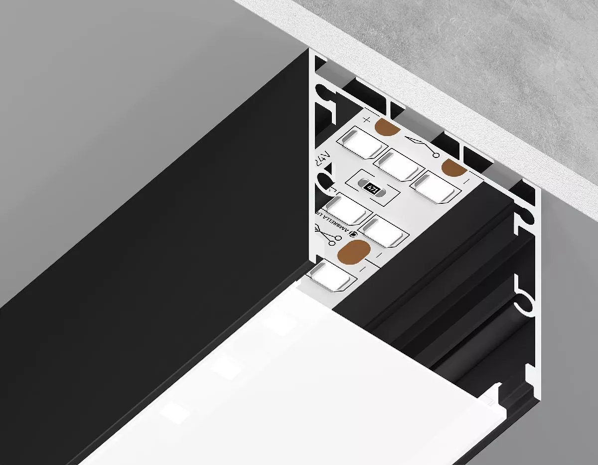 

Алюминиевый профиль Ambrella Light Profile System GP2550BK