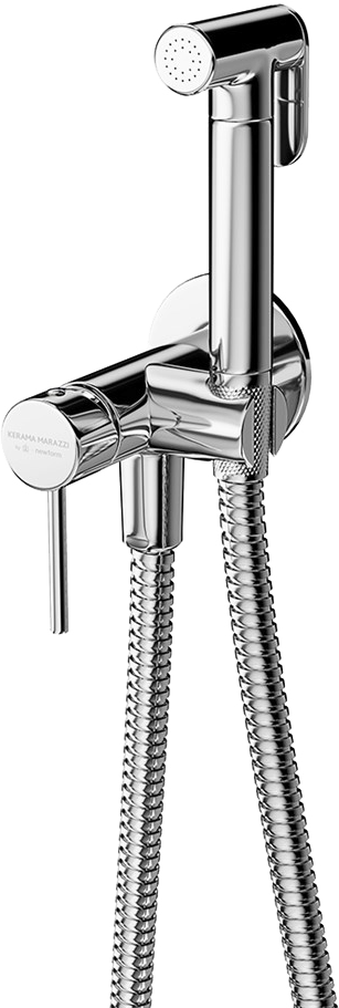 

Гигиенический душ KERAMA MARAZZI Futura 886KM.21.018 со смесителем, С ВНУТРЕННЕЙ ЧАСТЬЮ, хром