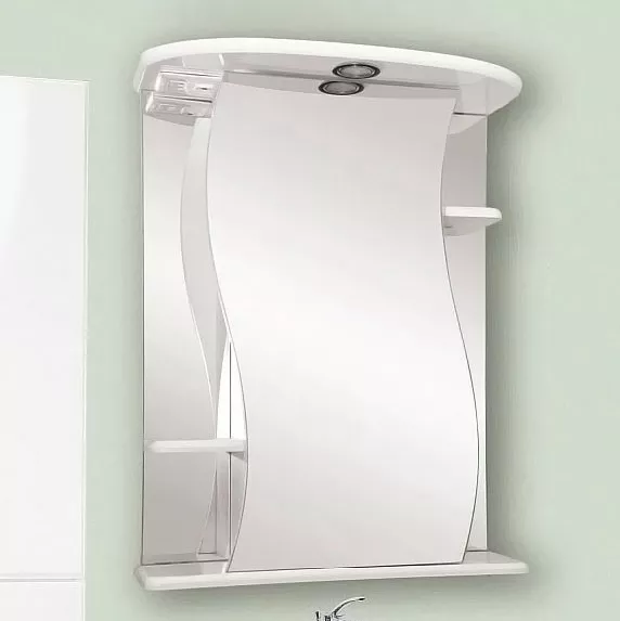 Зеркало-шкаф Misty Лиана 55 R, размер 55, цвет белый Э-Лиа02055-01СвП - фото 1