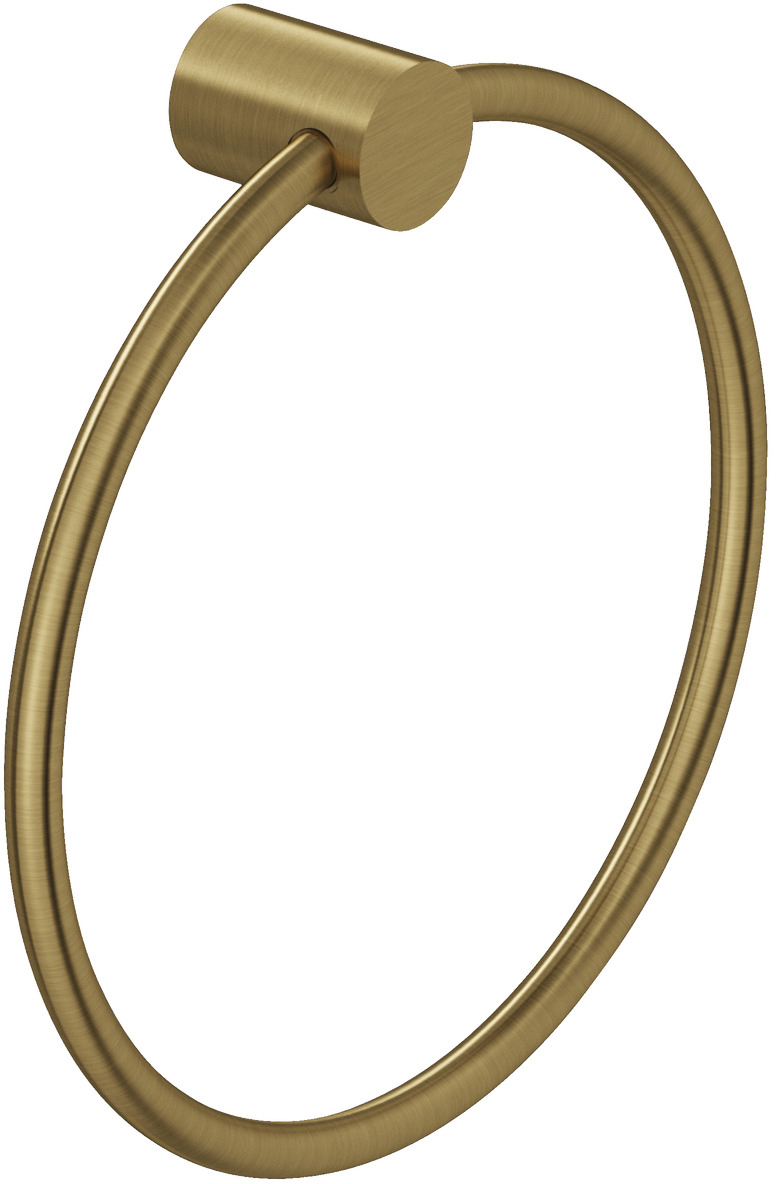 Держатель для полотенец Kludi Vela R 58978N0 брашированное золото кольцо 7616₽