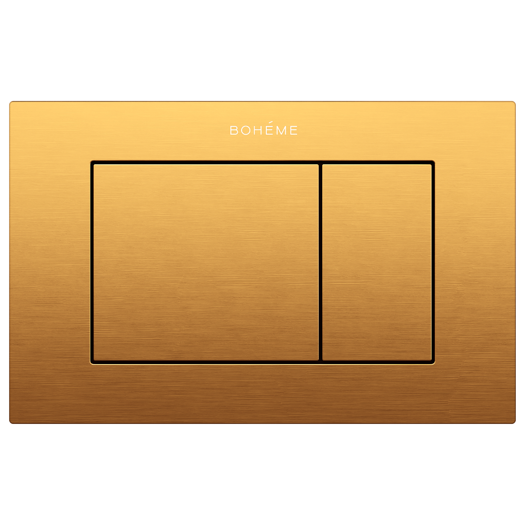 

Кнопка смыва для унитаза Boheme 650/2-BR нержавеющая сталь, цвет бронза