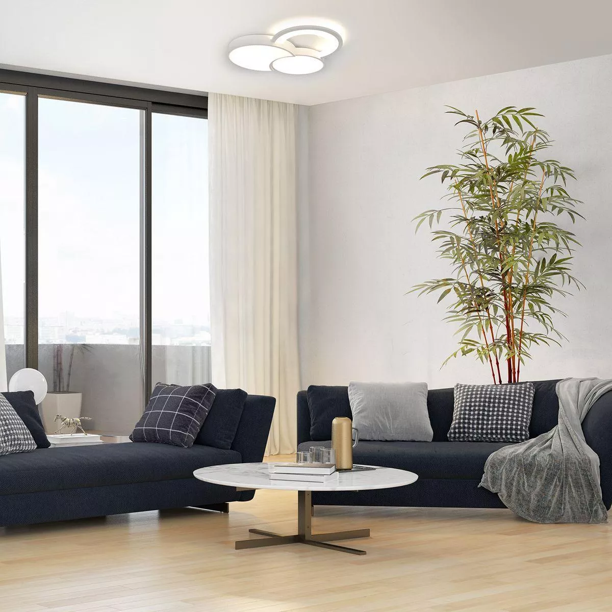 

Потолочный светодиодный светильник Escada Streamline 10286/3LED