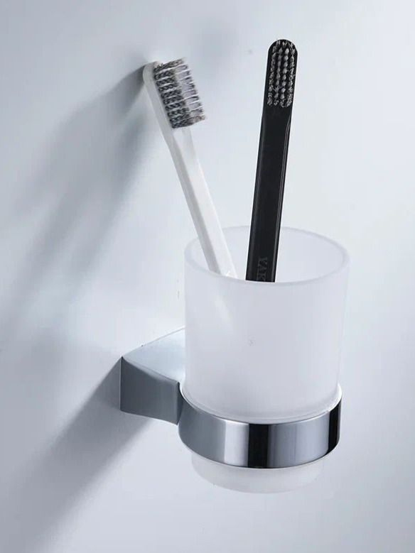 Стакан для зубных щеток стакан для ванной комнаты Shevanik SG5712 хром 776₽