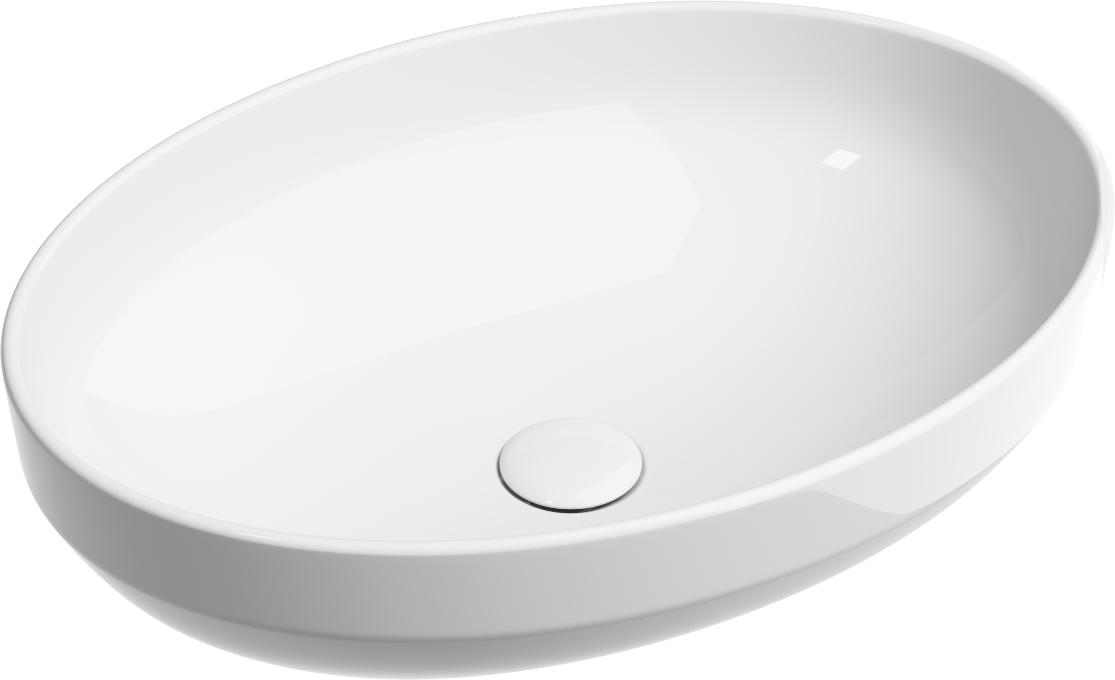 

Накладная раковина Ceramicanova Element CN6056 белая глянцевая
