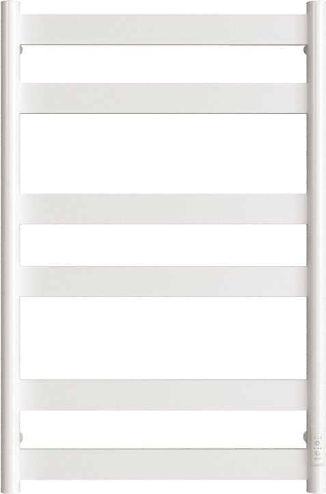 Полотенцесушитель электрический Двин Y neo 4657812418361 80x50 см подключение справа слева матовый белый лесенка из стали 14561₽