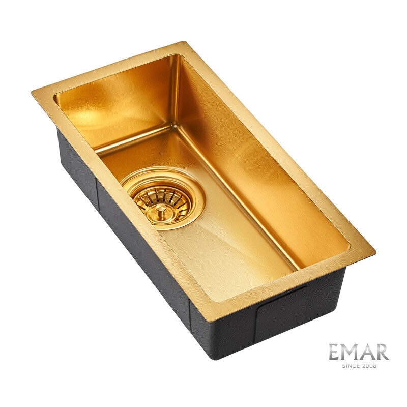 Мойка для кухни EMAR PVD Nano 126A (EMB-126A PVD Nano Golden) golden