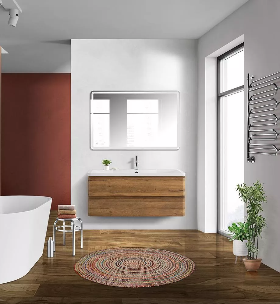 

Комплект мебели BelBagno Albano 120 светлое дерево