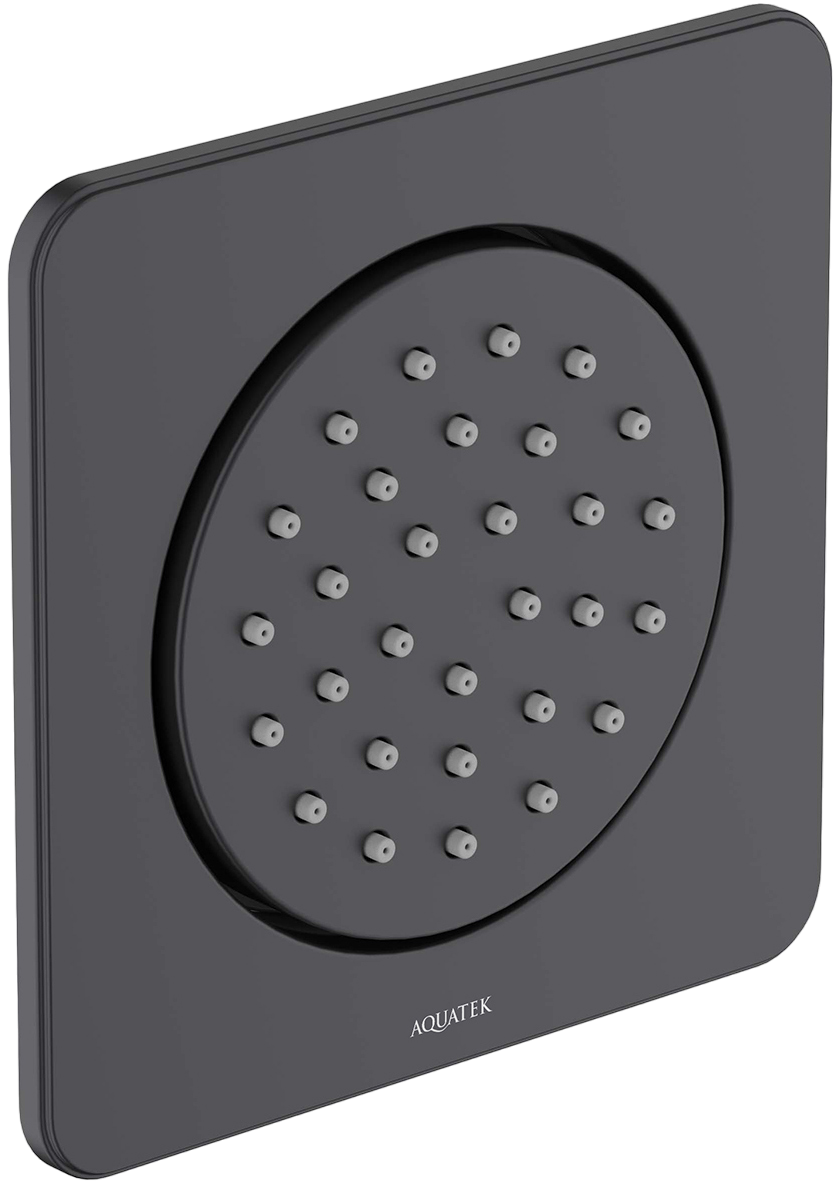 Душевые форсунки Душевая форсунка AQUATEK AQ2099MB матовая черная