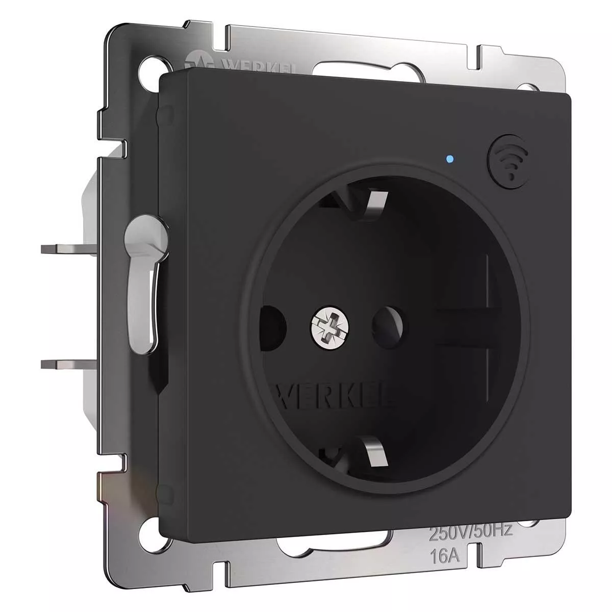 

Розетка Wi-Fi Werkel черный матовый W1171608 4690389176098