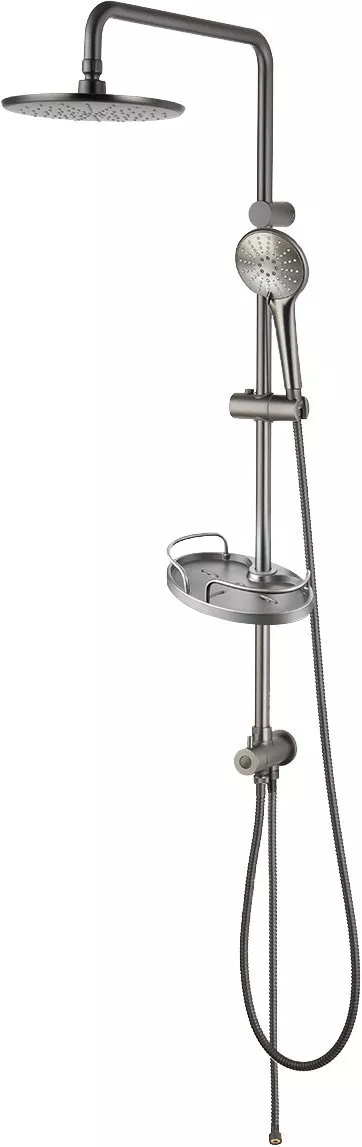 

Душевая стойка Lemark LM3788GM графит матовый