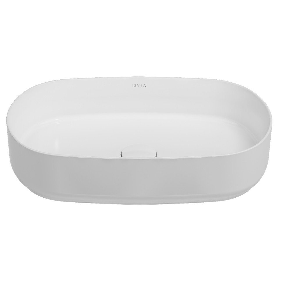 

Раковина накладная ISVEA Infinity 55 белый матовый 10NF65055SV-2L