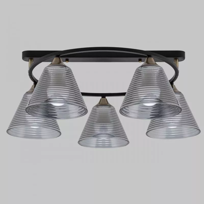 

Потолочная люстра IMEX MD.5948-5-S-BK+AB
