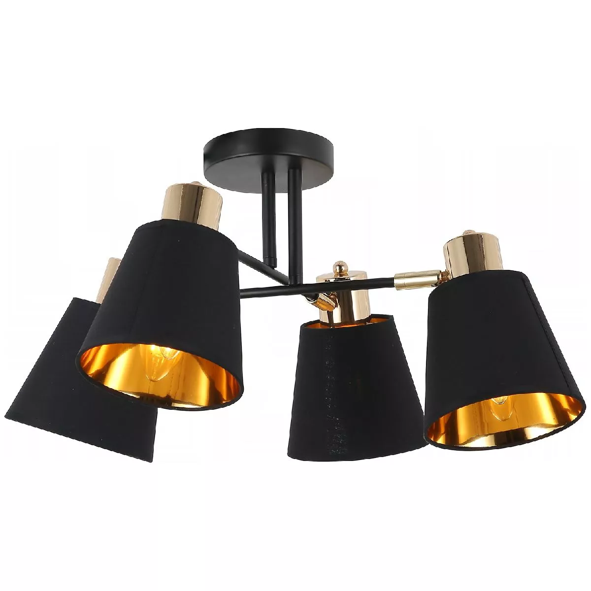 

Потолочная люстра Illumico IL6116-4COU-79 BK GD Abelie