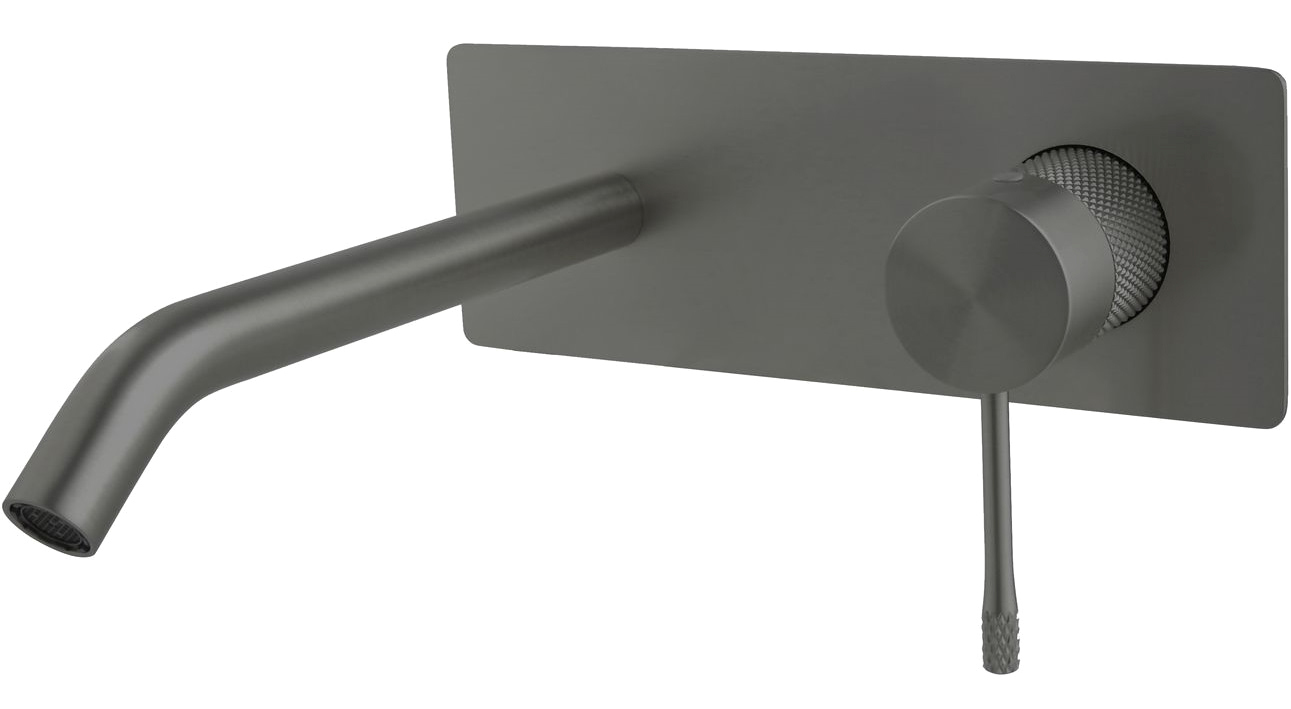 Смеситель для раковины Allen Brau Priority 531D03-MG С ВНУТРЕННЕЙ ЧАСТЬЮ брашированный графит 32980₽