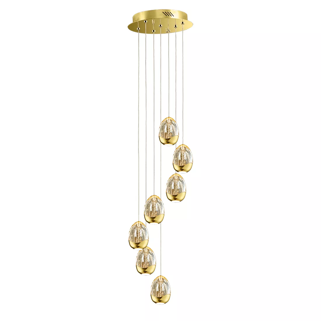 

Подвесная люстра DeLight Collection Terrene MD13003023-7A gold