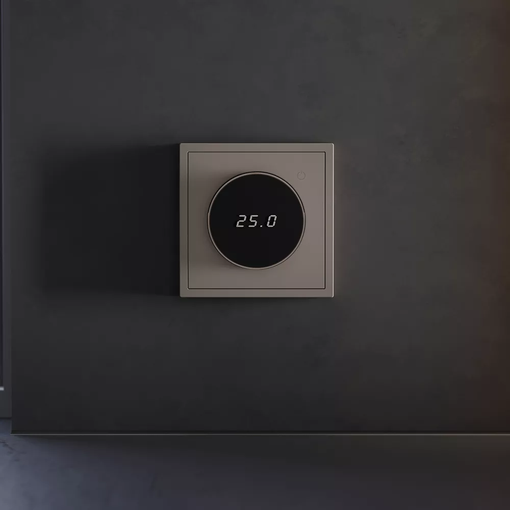 

Терморегулятор электронный Voltum S70 с индикацией и датчиком, для теплого пола, (капучино) VLS070114