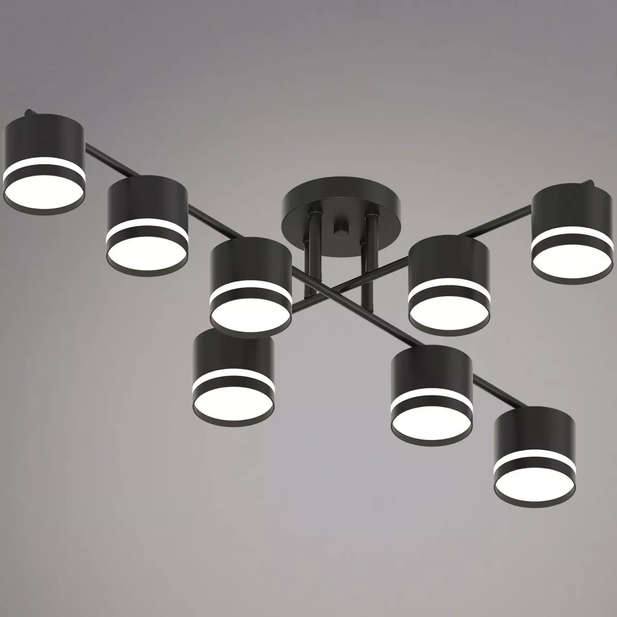 

Потолочная люстра Reluce 79730-0.3-08 GX53 BK