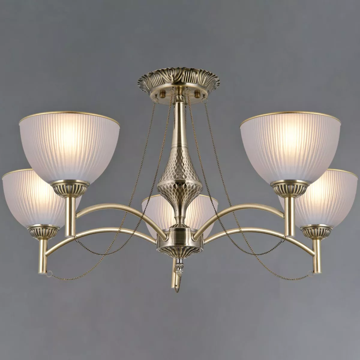 

Люстра на штанге Illumico IL0653-5CSQ-25AB ELITE