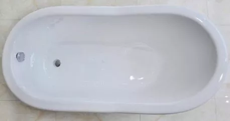 Чугунная ванна Magliezza Beatrice 153x77 см (BEATRICE BR), цвет белый - фото 1