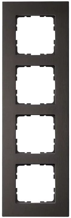 

Рамка 4-постовая алюминий Brown Jasmart G1004AZ
