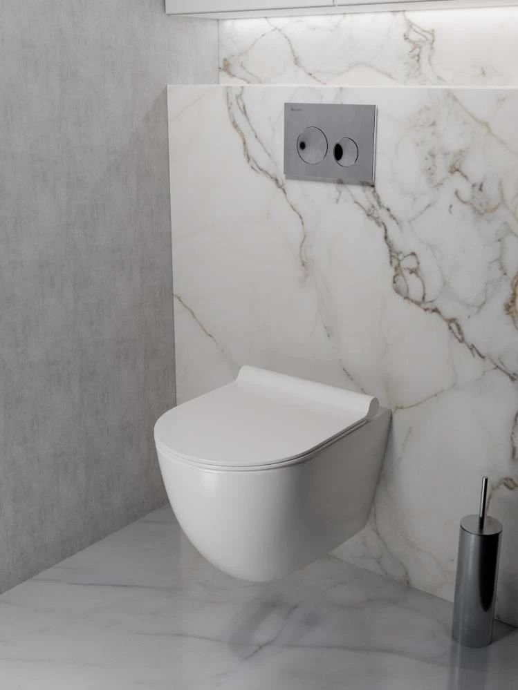 Унитаз подвесной торнадо Knotlor WC49WG белый 15500₽