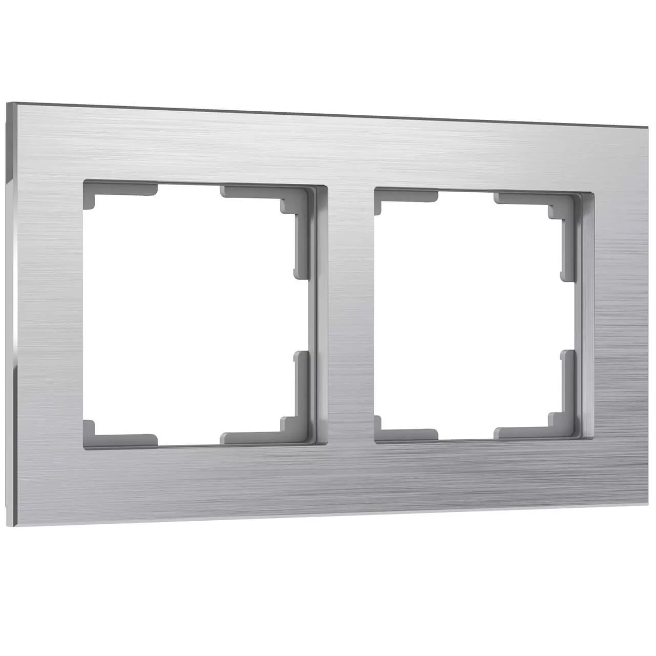 

Рамка на 2 поста Werkel Aluminium алюминий W0021706 4690389158032