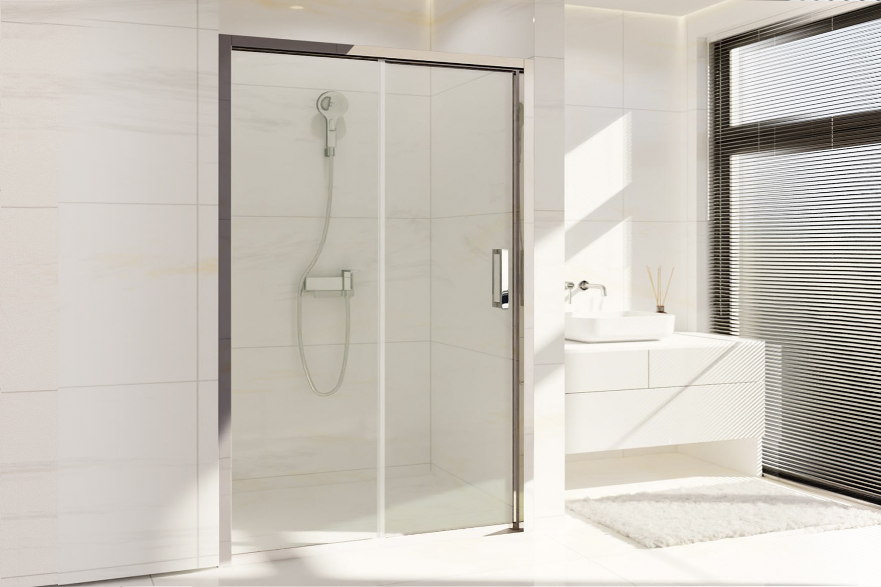 

Душевая дверь ACCORD RB HS-T-CH 150x200 (прозрачное)