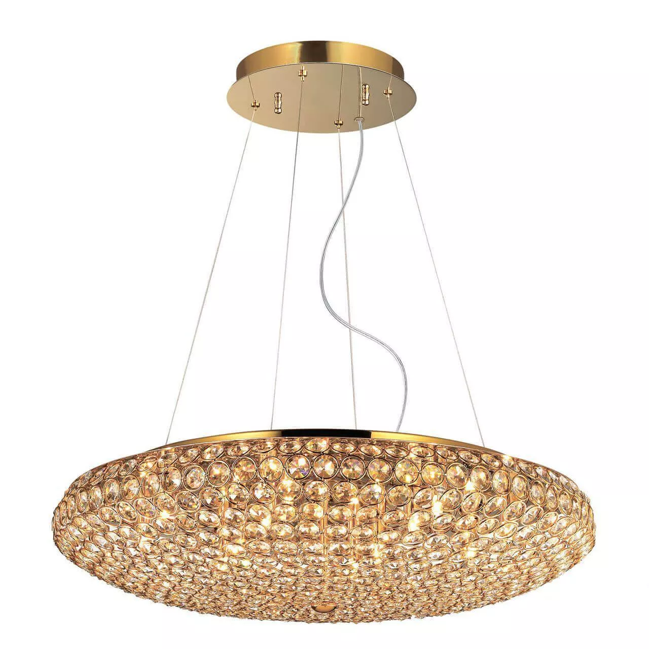 

Подвесной светильник Ideal Lux King SP12 Oro 088020