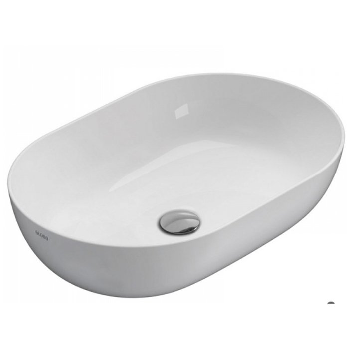 

GLOBO T-Edge Раковина-чаша на столешницу 60х41 см, без отв под смеситель, цвет белый