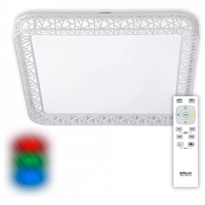 

Потолочный светодиодный светильник Citilux Герцог CL722080RC