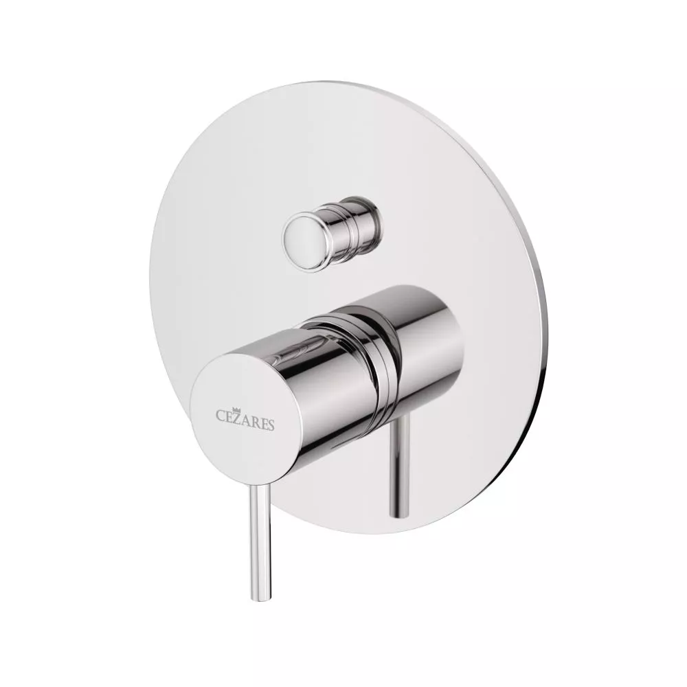 

Смеситель для душа Cezares Leaf LEAF-VDIM-L-01 хром