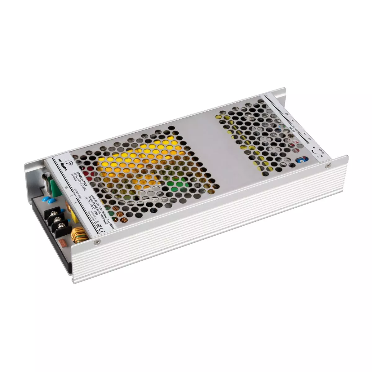 

Блок питания Arlight ATS-LG-24-750-PFC (24V, 31.3A, 750W) (IP20 Сетка) 054376