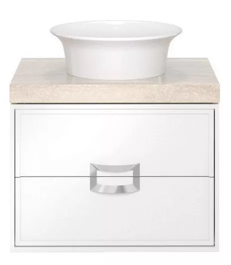 

Тумба с раковиной Kerama Marazzi Canaletto 60 белый матовый