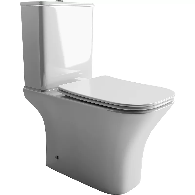 

Напольный унитаз Ceramica Nova Alfa белый с бачком и сиденьем микролифт