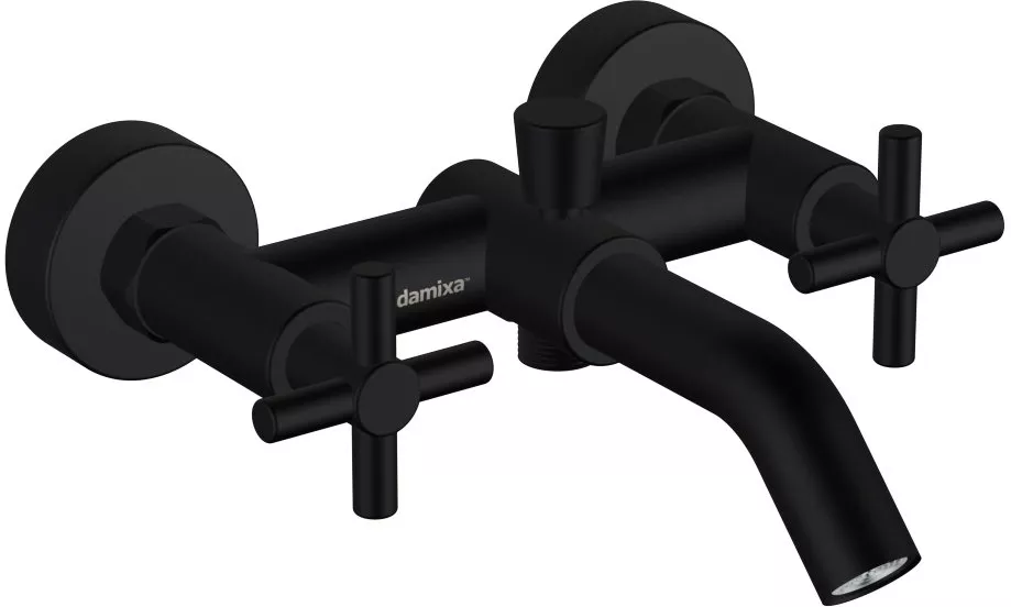

Смеситель для ванны с душем Damixa RedBlu Neo Classic черный матовый