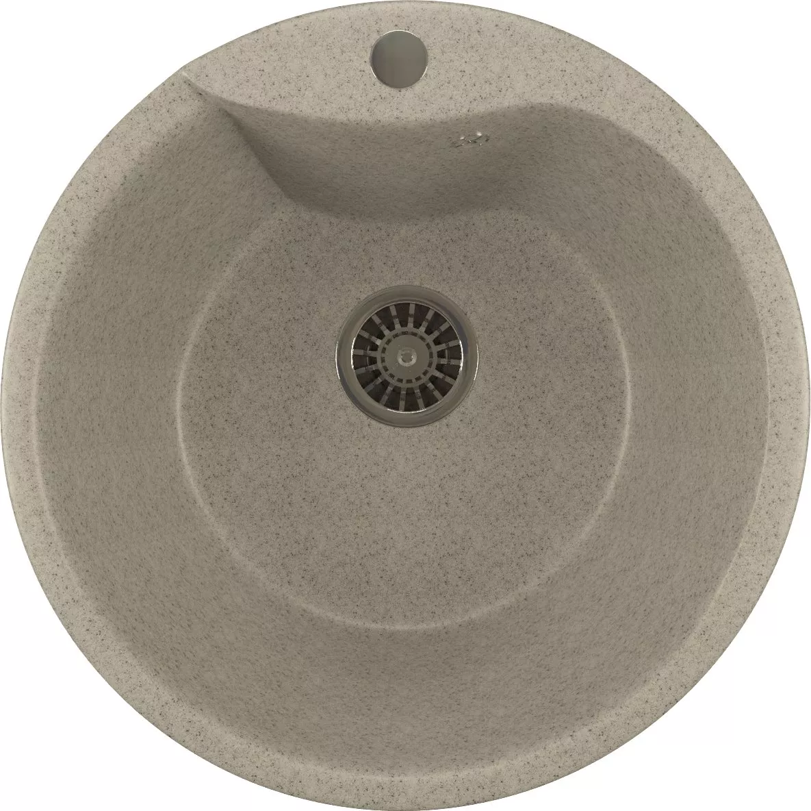 

Мойка из искусственного мрамора MIXLINE ML-GM12 48x48 (525077)