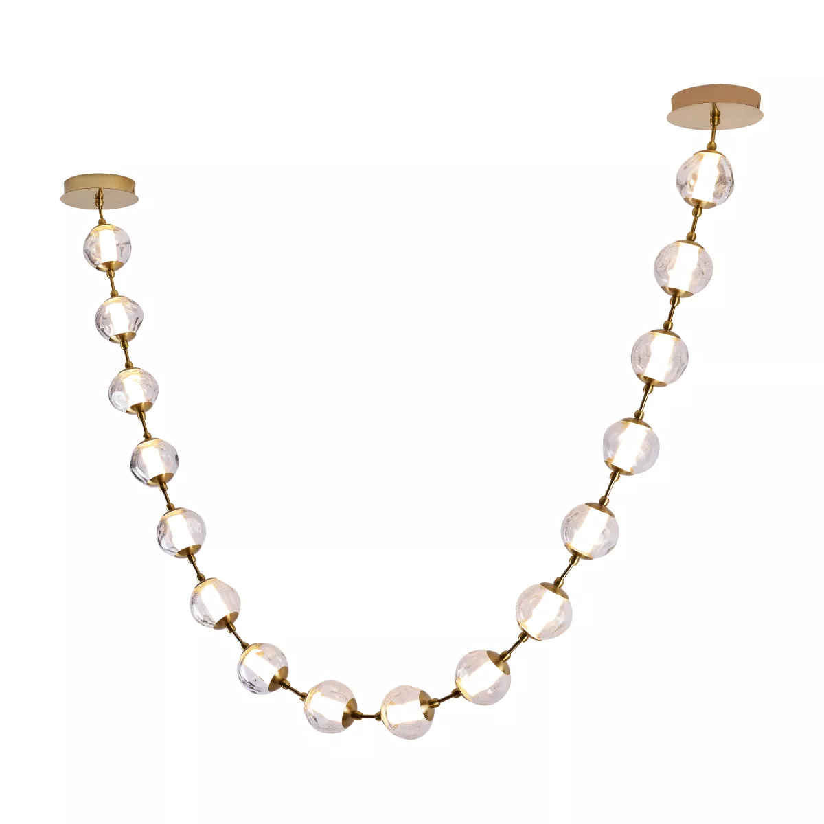 

Подвесной светильник Delight Collection OD2437A-16 brass/clear