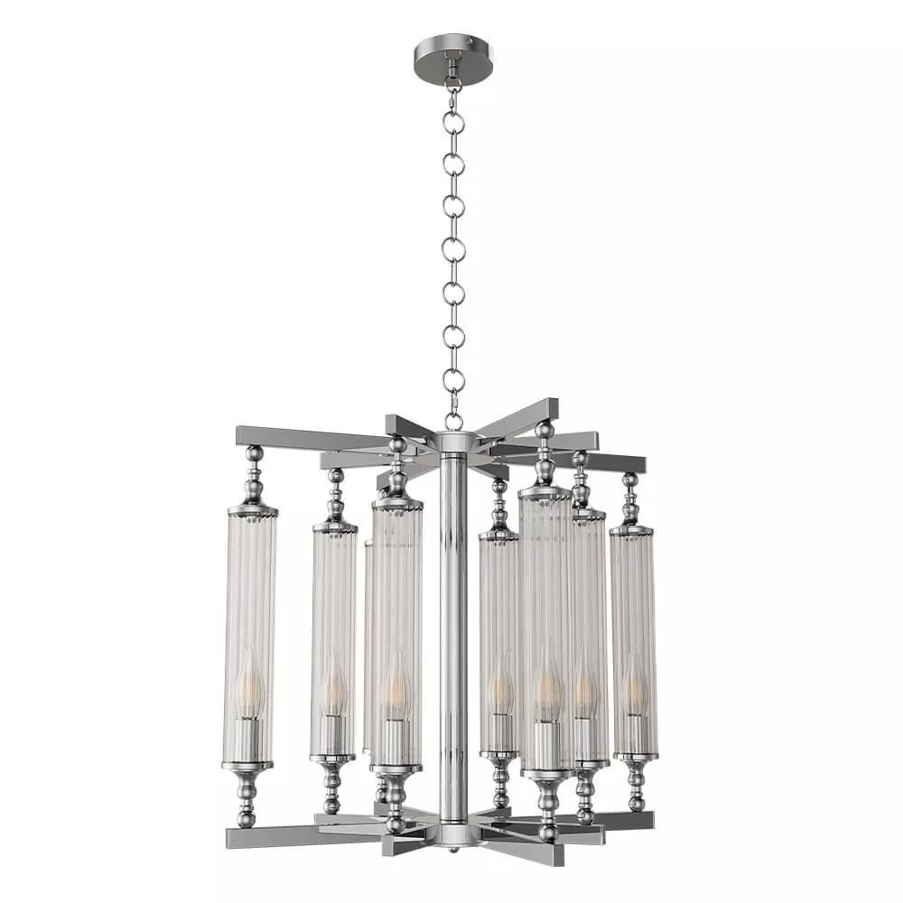 

Подвесная люстра Crystal Lux Tomas SP8 D650 Chrome
