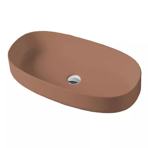 

Раковина накладная Artceram Cognac 68х35 tortora (COL005 40;00)
