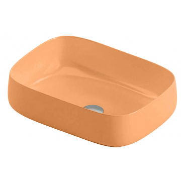 

Раковина накладная Artceram Cognac 56х41 arancio cammeo (COL009 13;00)