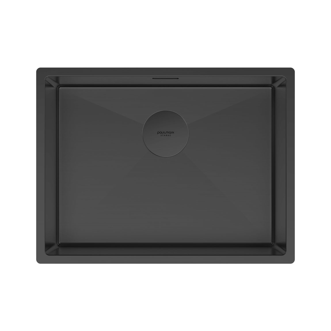 

Мойка кухонная Paulmark Next 58 Uni матовый черный