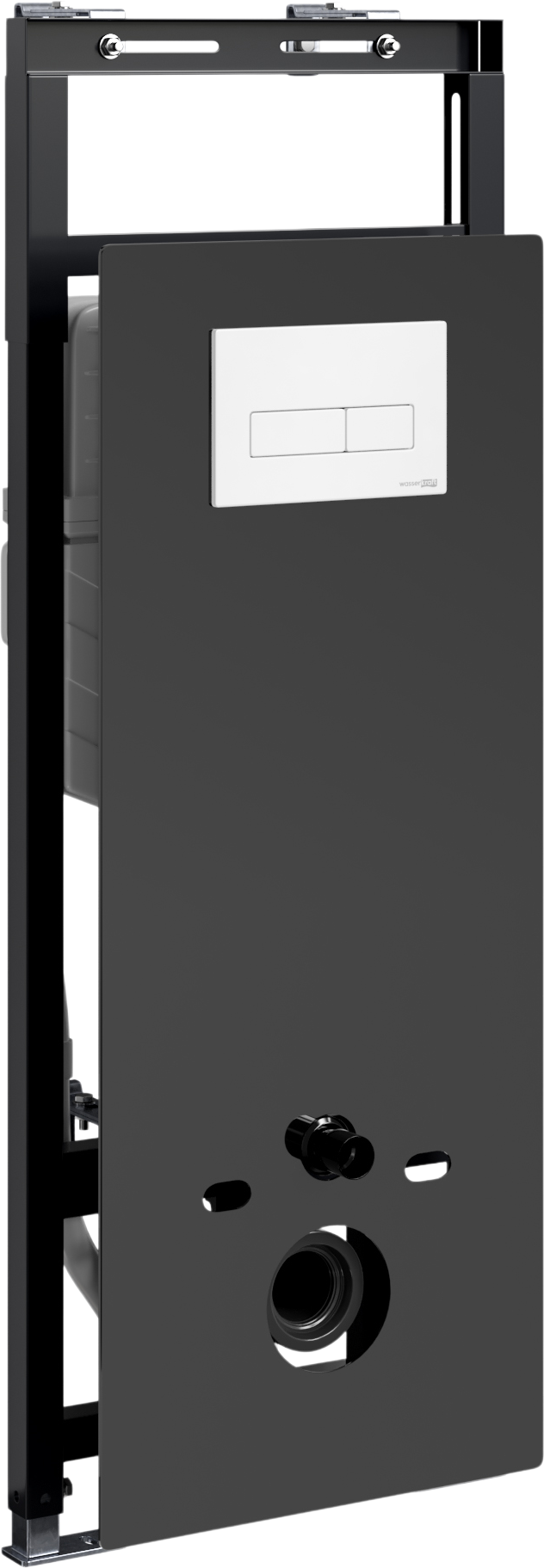 

Система инсталляции для унитазов Wasserkraft Salm 27TLT.010.ME.BL.WM03 с кнопкой смыва матовой белой