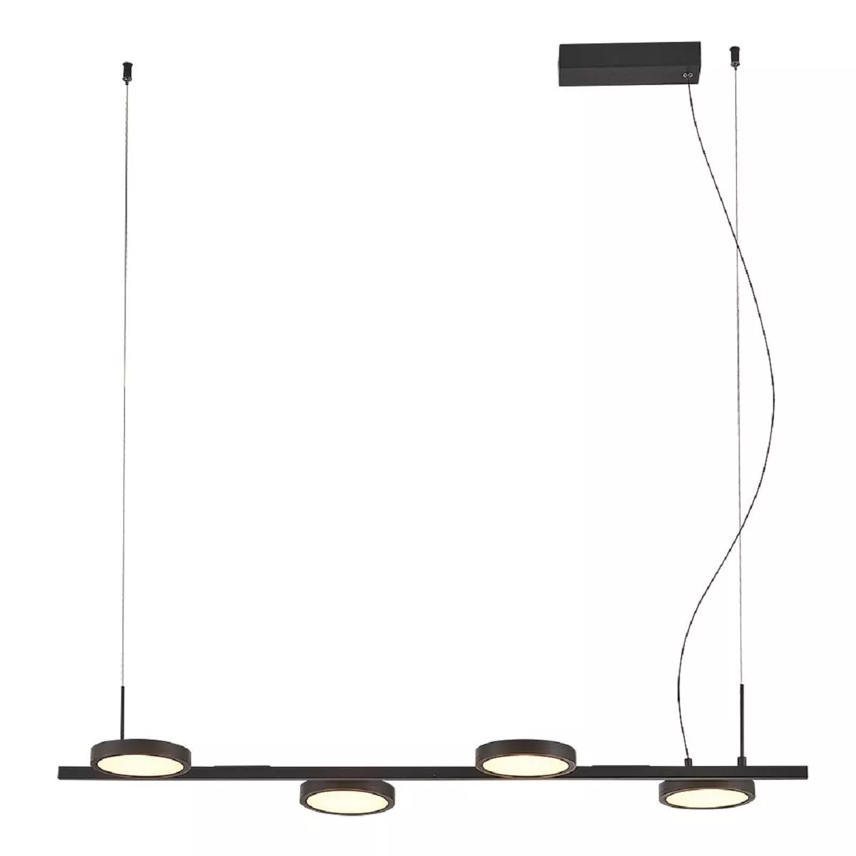 

Подвесная светодиодная люстра Crystal Lux CLT 027C4 L1000 BL