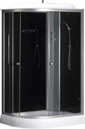 

Душевая кабина Loranto Sunway 120х80 хром стекло тонированное