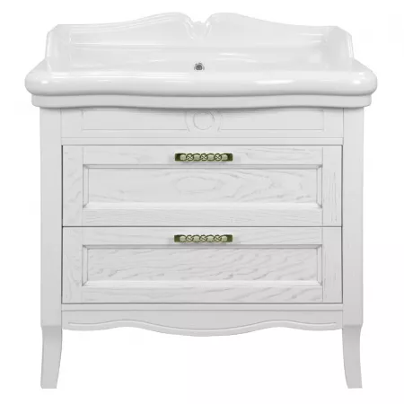 

Тумба с раковиной напольная Azario Carolina 90 белый (CS00069427)